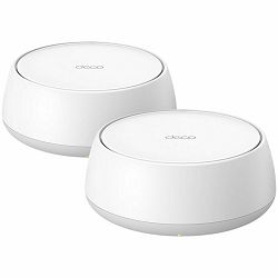 BE5000 Whole Home Mesh WiFi 7 System, IEEE 802.11be/ax/ac/n/a 5 GHz, IEEE 802.11ax/n/b/g 2.4 GHz 2-pack, 5 Gbps Dual-Band WiFi, 2.5 Gbps Wired Connections, Multi-Link Operation, Seamless AI-Driven Roa