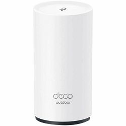 AX3000 Outdoor/Indoor Mesh Wi-Fi 6 UnitSPEED: 574 Mbps at 2.4 GHz + 2402 Mbps at 5 GHzSPEC: Internal Antennas, 2?— Gigabit Ports (WAN/LAN auto-sensing), IP65, PoE and AC Power SupplyFEATURE: Deco App,