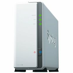 Synology DiskStation DS120j, Tower, 1-bay 3.5 SATA HDD/SSD, CPU 2-core 800 MHz; 512MB DDR3L non-ECC; RJ-45 1GbE LAN Port; 2x USB 2.0; 0.7 kg; 2yr warranty