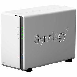 Synology DiskStation DS220J,Tower, 2-bays 3.5 SATA HDD/SSD, CPU 4-core 1.4 GHz; 512 MB DDR4 non-ECC; RJ-45 1GbE LAN Port; 2 x USB 3.0; ; 0.88 kg; 2yr warranty