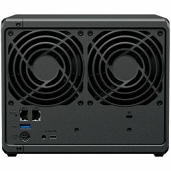 Synology DiskStation DS925+ Tower, 4-Bays 3.5 SATA HDD/SSD, 2 x M.2 2280 NVMe SSD slot, CPU AMD Ryzen V1500B 4-core 2.2 GHz, 4 GB DDR4 ECC SODIMM, 2x RJ-45 2.5 GbE LAN Port; 2x USB 3.2; 1 xUSB Type-