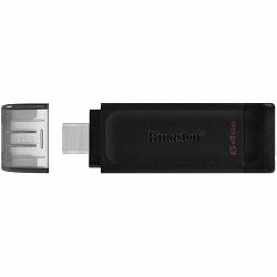 Kingston 64GB USB-C 3.2 Gen 1 DataTraveler 70