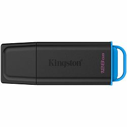 KINGSTON 128GB Portable USB 3.2 Gen 1 DataTraveler Exodia Black/Blue