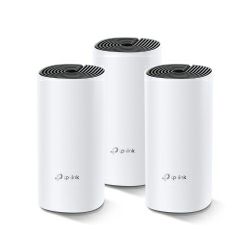 TP-Link AC1200 Deco M4 (3 pack) Mesh Wi-Fi, Dual-Band 300Mbps/867Mbps (2.4GHz/5GHz), 2×GLAN, 2×interna antena, Deco App