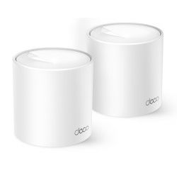 TP-Link AX1500 Deco X10 (2-pack) Mesh Wi-Fi 6 Dual-Band, 300 Mbps/1201 Mbps (2,4GHz/5GHz) 2×Gigabit port, Deco App