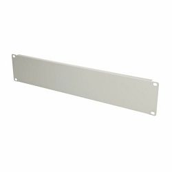 Extralink 2U 19" Front Blank Panel, Gray