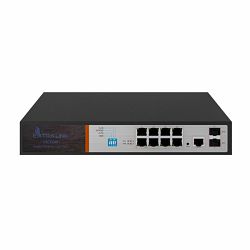 Extralink Victor Managed PoE Switch 8x Gigabit PoE 2 x SFP 150W