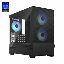 Fractal Design Pop Mini Air RGB Black TG Clear, FD-C-POR1M-06