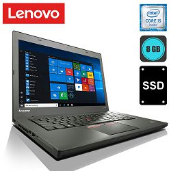 Lenovo ThinkPad T450 - Core i5, 8GB DDR3, 256GB SSD