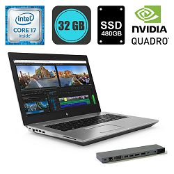 HP ZBook 17 G5 - Core i7, 32GB DDR4, 500GB SSD, P5200