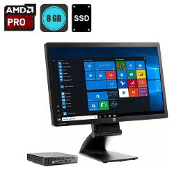 HP EliteDesk 705 G3 DM + HP monitor 23''