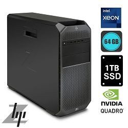 HP Z4 G4 Workstation Xeon W-2135, 64GB DDR4, 1TB SSD