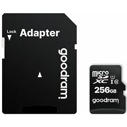 GoodRam M1AA 256 GB | Class 10 UHS I Adapter