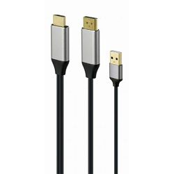 Gembird Active 4K HDMI male to DisplayPort male adapter cable, 2 m, black