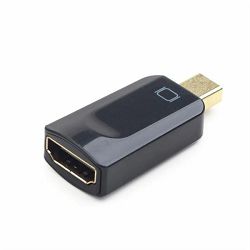 Gembird Mini DisplayPort to HDMI adapter, black