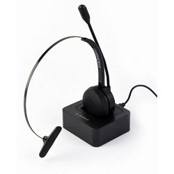 Gembird BT call center headset, mono, black