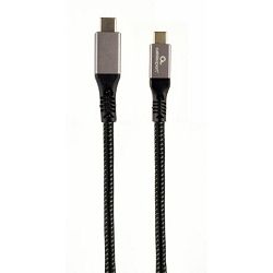 Gembird Premium USB 3.2 Gen. 2x2 Type-C charging data cable, 20 Gbps, 100 W, 1.5 m