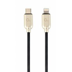 Gembird USB Type-C to 8-pin charging and data cable, 1 m, black