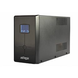 Gembird UPS with USB and LCD display, 2000 VA, black