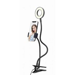 Gembird Selfie ring light with phone holder