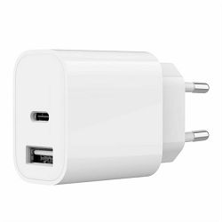 Gembird 2-port universal USB charger (A C), 2.4 A, white