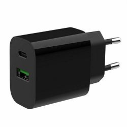 Gembird 2-port 20 W USB fast charger, black