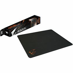GIGABYTE GAMING AMP500 Mousepad (Optimized surface for precise mouse tracking, Hybrid Silicon Base Design, Heat molding edge for ultra comfort, Spill-resistant and washable) Retail