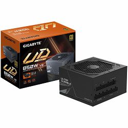 GIGABYTE UD850GM PG5 V2, 850W, 80 PLUS Gold, ATX 3.1, Fully modular