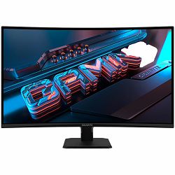 Gigabyte 31.5 2560 x 1440 (QHD), VA 1500R, 180Hz, 120% sRGB ,1ms, 250 cd/m2, 3500:1, FreeSync Premium, HDR Ready, HDMI, DisplayPort