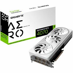 GIGABYTE Video Card NVIDIA GeForce RTX 4070 AERO OC 12GB, GDDR6X 12GB/192bit, PCI-E 4.0, 1x HDMI, 3x DP, Retail