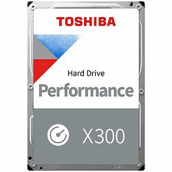 HDD Desktop Toshiba X300 (3.5 4TB, 7200RPM, 256MB, SATA 6Gb/s)