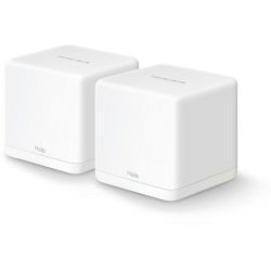 Mercusys AC1300 Halo H30G (2 pack) Whole-Home Mesh Wi-Fi, Dual-Band 400Mbps/867Mbps (2.4GHz/5GHz), 802.11 a/b/g/n/ac, 2×G-LAN