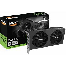 INNO3D GeForce RTX 5060 TWIN X2, 8GB GDDR7