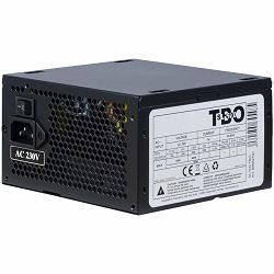 Power Supply INTER-TECH IT-SL500 AC 230V, 50/60Hz, DC 3.3/5/±12V, 500W, Retail, Passive PFC, 1x120, BLACK