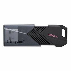 Kingston 128 GB 3.2 Gen 1 USB Flash Drive, DataTraveler Exodia Onyx