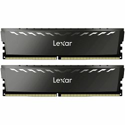 Lexar® 2x8GB THOR DDR4 3200 UDIMM XMP Memory with heatsink. Dual pack, EAN: 843367127894