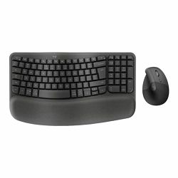 Logitech Wave Keys and Lift COMBO wireless, Graphite, HR