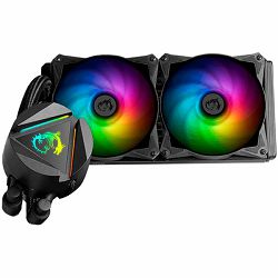 MAG CORELIQUID 240R V2, 2x 120mm ARGB Fan, ARGB Block, Retail