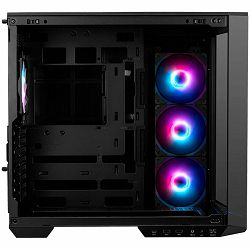 Chassis MSI MAG PANO 100R PZ, ATX, Mid Tower, 4x Pre-installed ARGB Fan, 518.7 x 290 x 482mm, Black