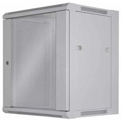 Intellinet 19" Wallmount Cabinet, 12U, 450 mm (17.7 in.) Depth, Gray