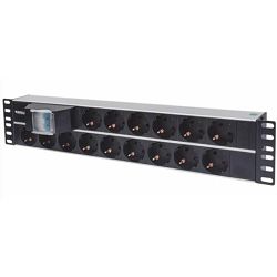 Intellinet 19" 2U Rackmount 15-Output Power Distribution Unit (PDU)