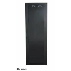 Intellinet Basic 19" Network Cabinet, 22U, 800 (D) x 600 (W) x 1144 (H) mm, Black