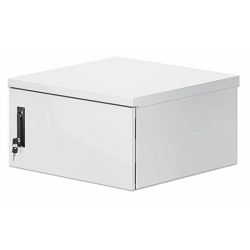 Intellinet Industrial IP55 19" Wall Mount Cabinet with Integrated Fans, 6U