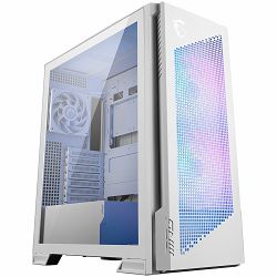 Chassis MSI MPG VELOX 300R AIRFLOW PZ WHITE, eATX, Mid Tower, 4x Pre-installed ARGB Fan, 485 x 235 x 518 mm, White