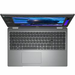 Dell Mobile Precision 3591, 15.6" FHD, Intel Core Ultra 7 165H (24MB, 16C/22T, 5.0GHz, 45W), 32GB (1x32GB) DDR5, M.2 1TB PCIe, NVIDIA RTX 2000 8GB, WiFi, BT, HDMI, 2xTHB4, 2xUSB-A, RJ-45, FHD Cam, Mic