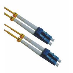 NFO Patch cord, LC UPC-LC UPC, Singlemode 9 125, G.657A2, Duplex, 5m