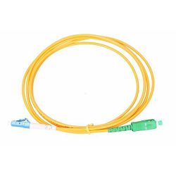 NFO Patch cord, LC UPC-SC APC, Singlemode 9 125, G.652D, Simplex, 15m