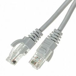NaviaTec Cat6 UTP, 26AWG, LSZH, 0,5m, Grey