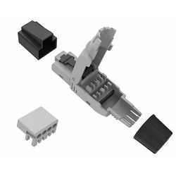 NaviaTec CAT6A UTP Toolless Plug Module