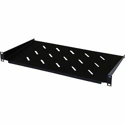 NaviaTec 19" Cantilever shelf, 1U, 200mm, Black